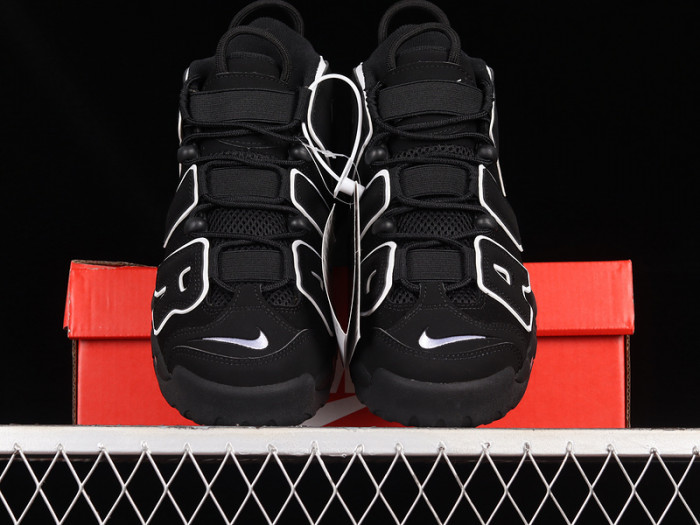 nike air more uptempo black white 414962-002