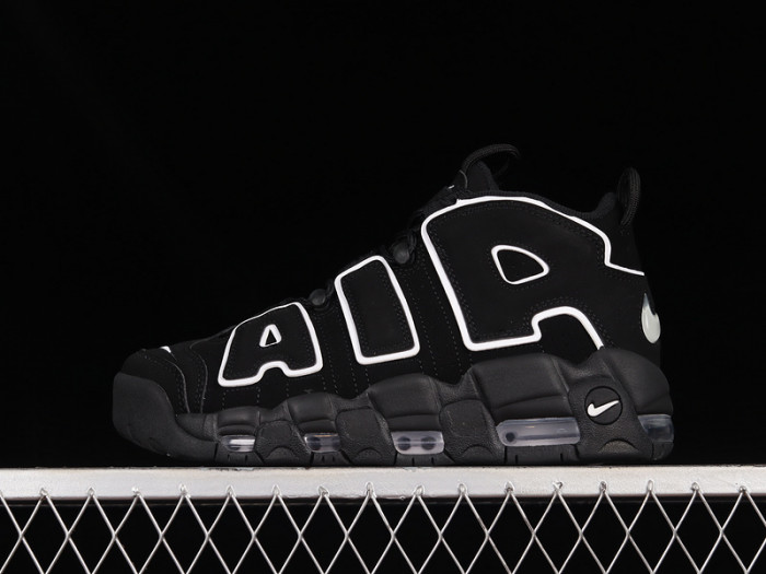 nike air more uptempo black white 414962-002