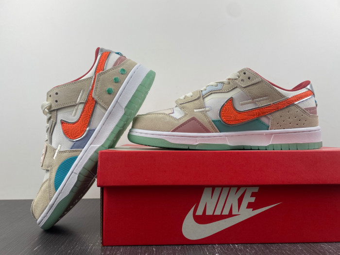 nike dunk low scrap shapeless formless limitless dq4975-181