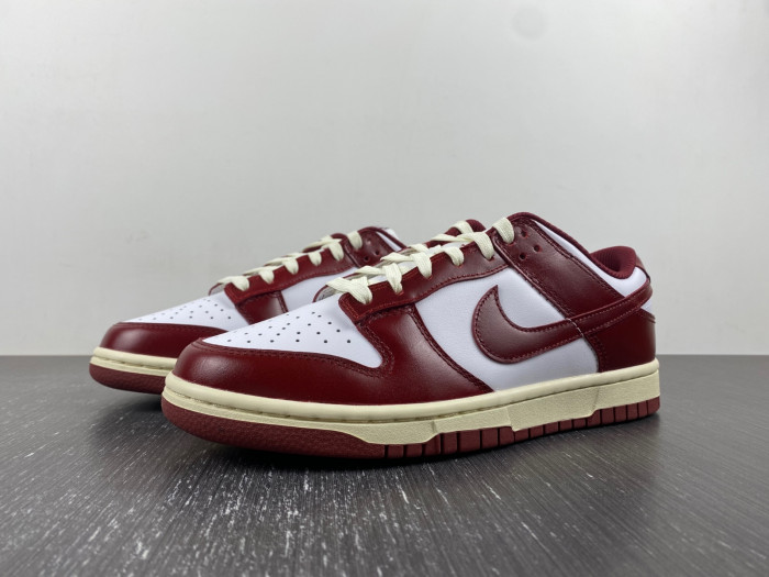 nike dunk low vintage team red fj4555-100