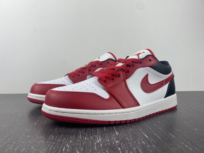 air jordan 1 low reverse black toe dc0774-160