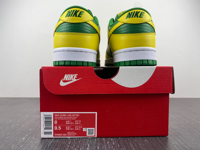 nike dunk low reverse brazil dv0833-300
