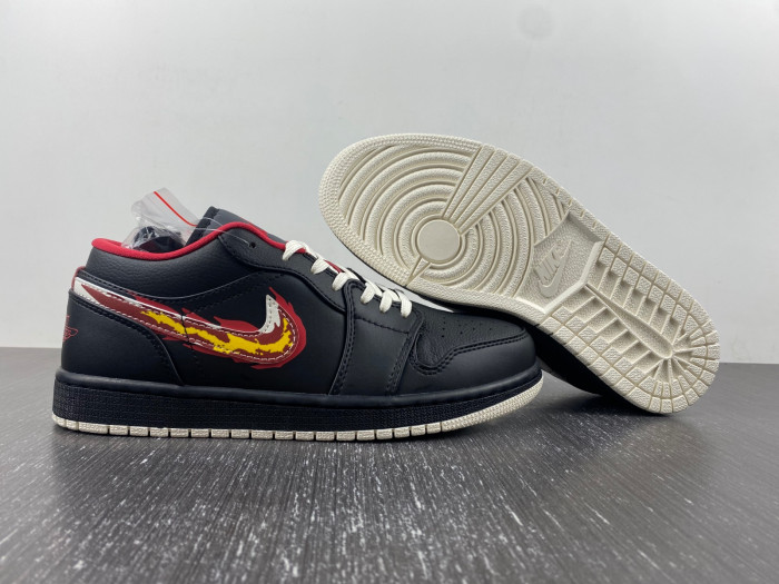 air jordan 1 low se just skate black fj7073-010