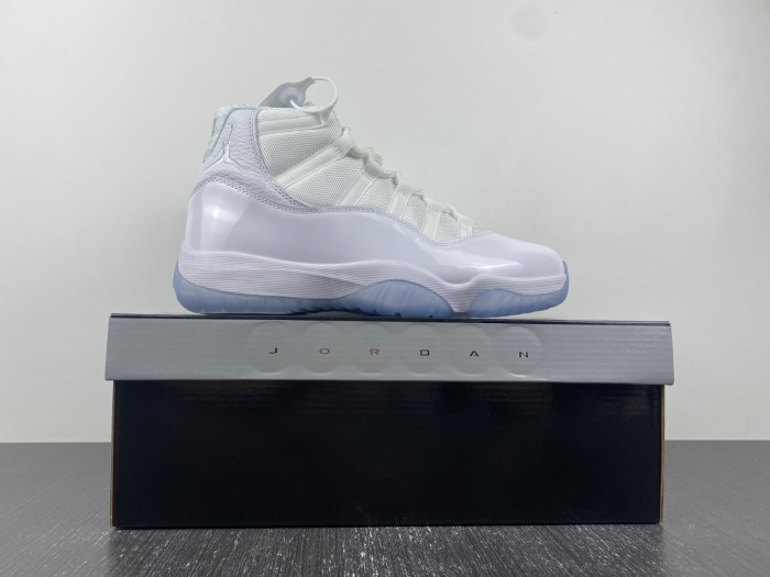 jordan 11 retro silver anniversary sneakers