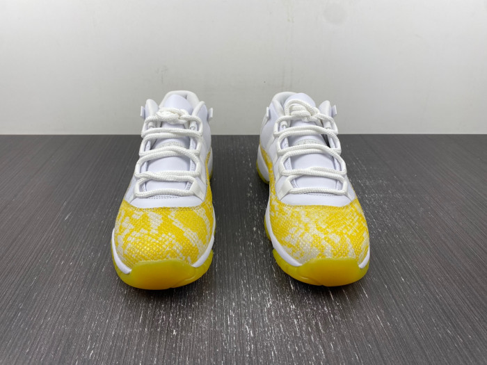 air jordan 11 low “yellow snakeskin” ah7860-107