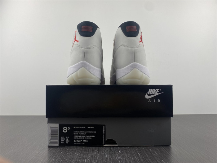air jordan 11 platinum tint 378037-016