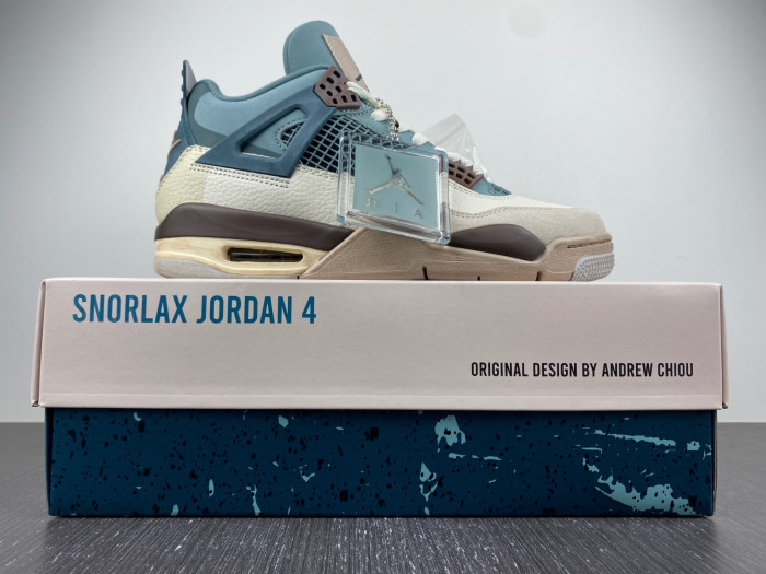 air jordan 4 snorlax concept aj4-kncw