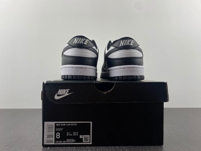 nike dunk low chrome hearts panda dd1391-1001