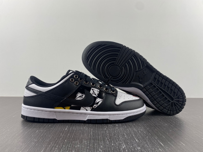 nike dunk low chrome hearts panda dd1391-1001