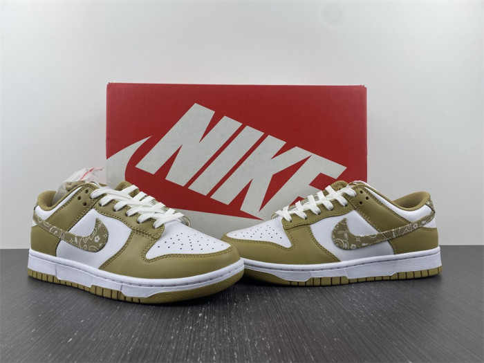 nike dunk low “barley paisley” dh4401-104