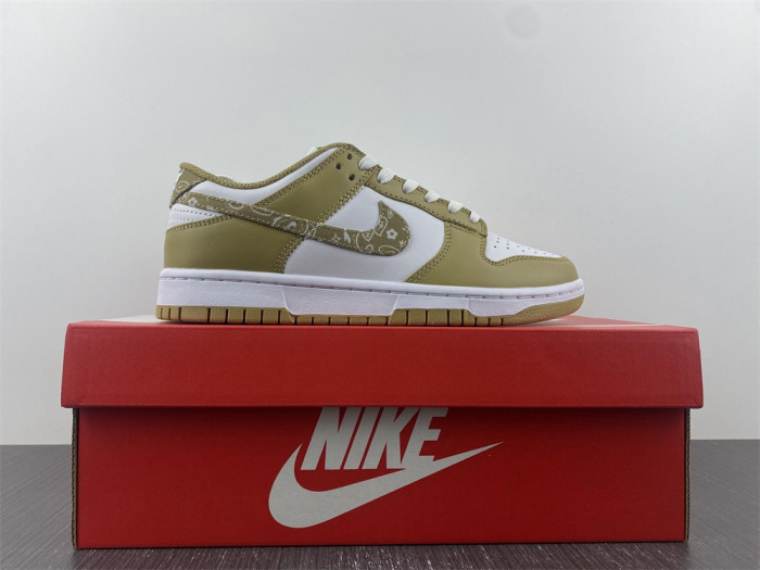 nike dunk low “barley paisley” dh4401-104