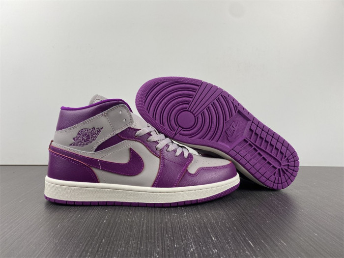 air jordan 1 mid magenta bq6472-501