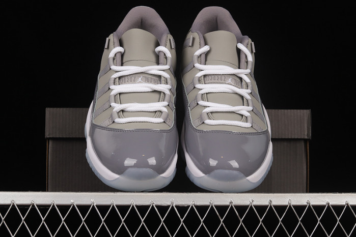 air jordan 11 retro low cool grey 528896-003