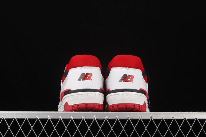 new balance 550 white red bb550se1