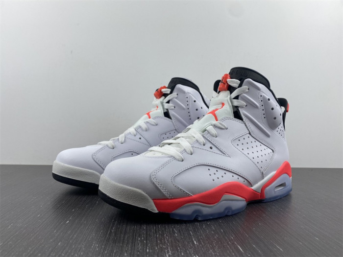 air jordan 6 "white infrared" 384664-123