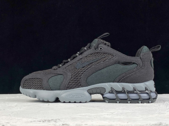 stussy x air zoom spiridon caged cq5486-001