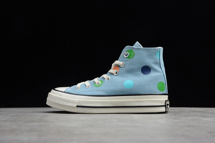 converse chuck taylor all-star 70s high x golf wang polka dot c0002