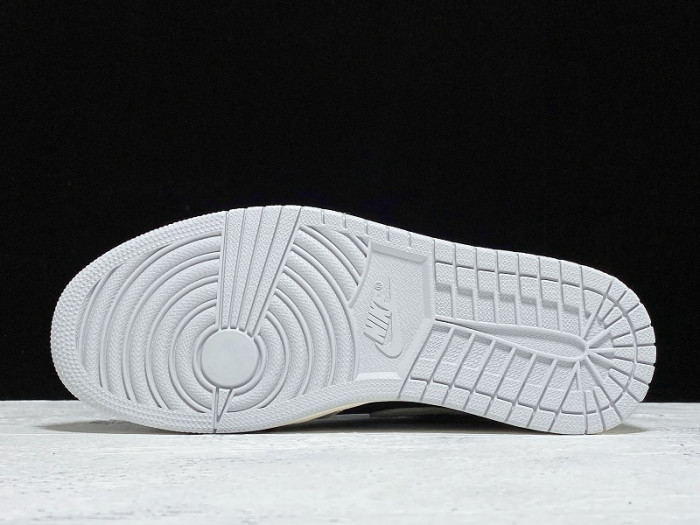 air jordan 1 grey black crimson 555088-018