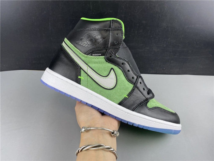 air jordan 1 high zoom “rage green” ck6637-002
