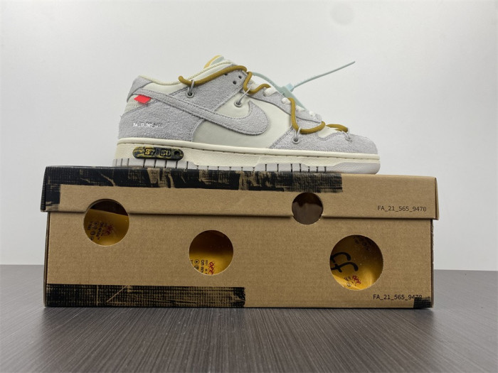 nike dunk low ow lot 37 dj0950-105