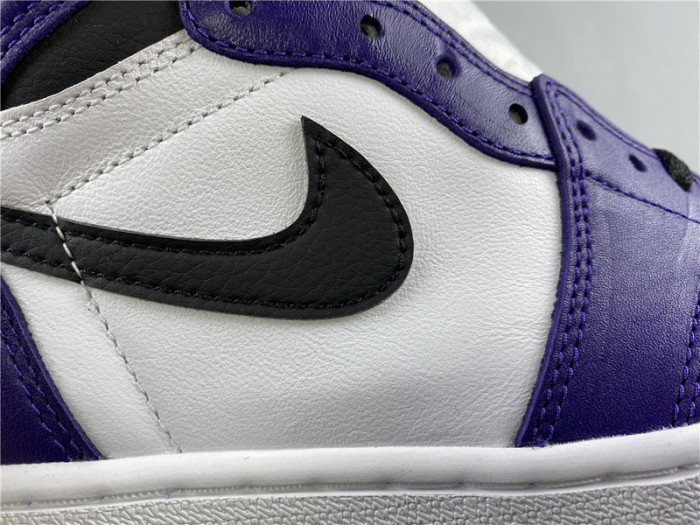 air jordan 1 retro high court purple white 555088-500
