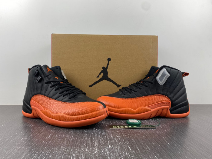 air jordan 12 retro brilliant orange fd9101-081