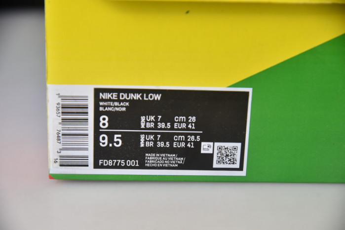 nike dunk low huf san francisco fd8775-001