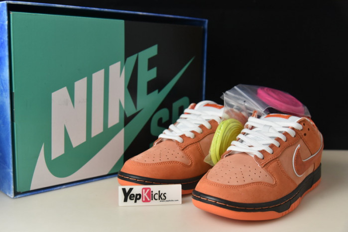 nike dunk low concepts orange lobster fd8776-800