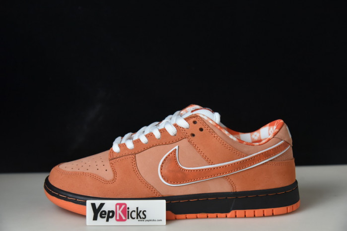 nike dunk low concepts orange lobster fd8776-800