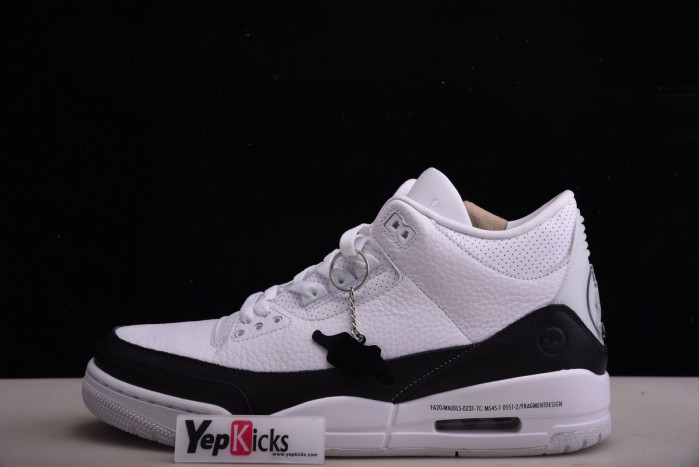 air jordan 3 x fragment “white/black da3595-100