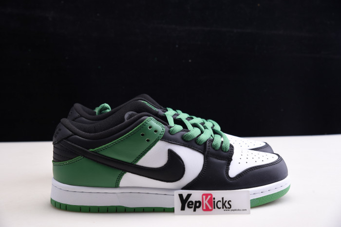 nike sb dunk low “classic green” bq6817-302
