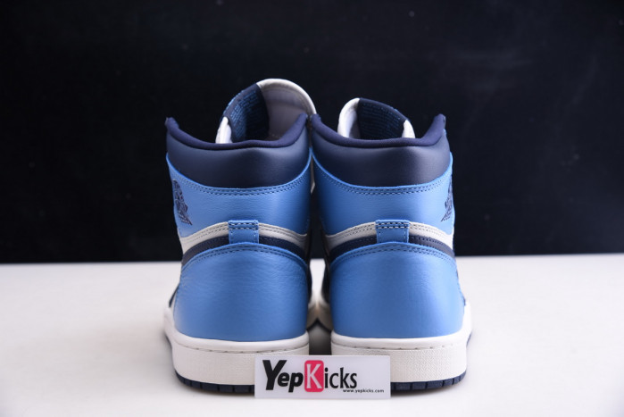 jordan 1 retro high unc obsidian 555088-140