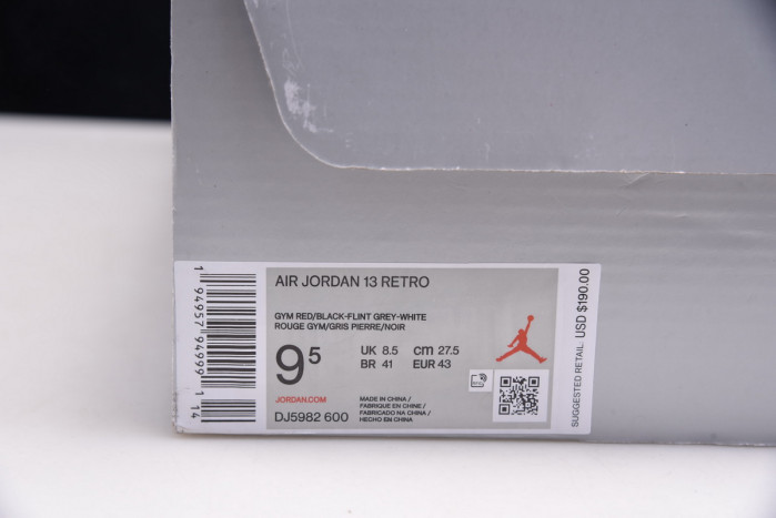 air jordan 13 “red flint” dj5982-600