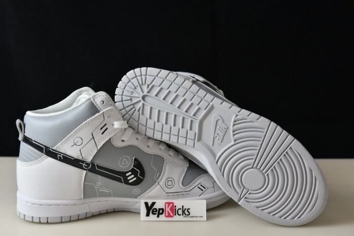 nike dunk high sp white platinum cz8149-101