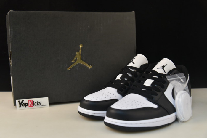 air jordan 1 low black white dc0774-101