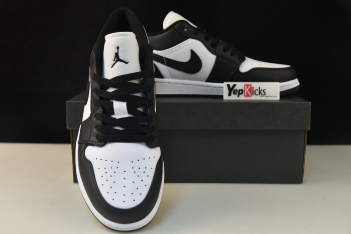 air jordan 1 low black white dc0774-101