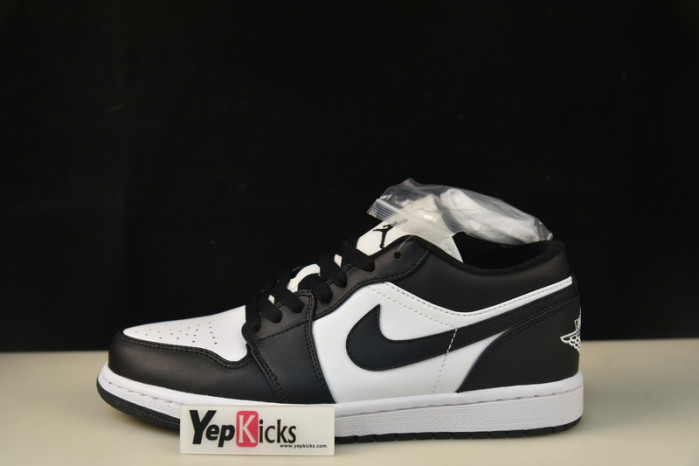 air jordan 1 low black white dc0774-101