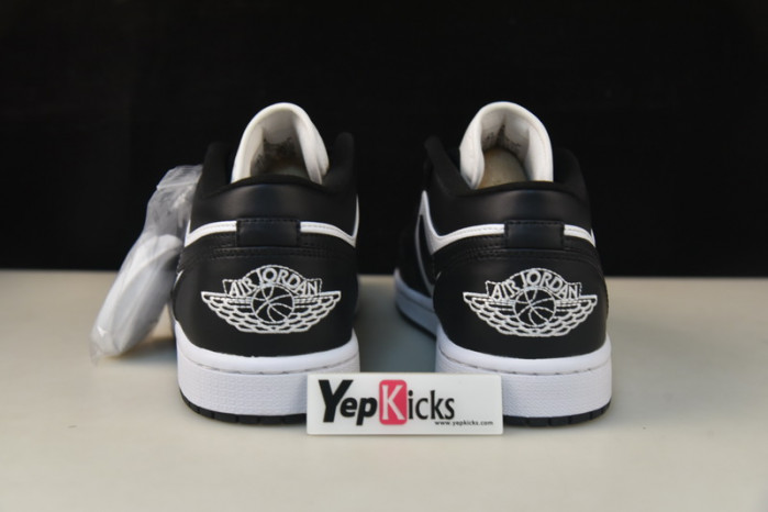 air jordan 1 low black white dc0774-101