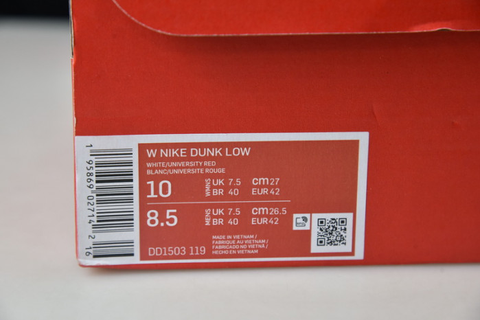 nike dunk low usa dd1503-119