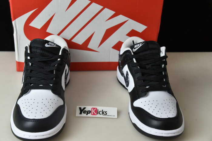 nike dunk low black paisley dh4401-100