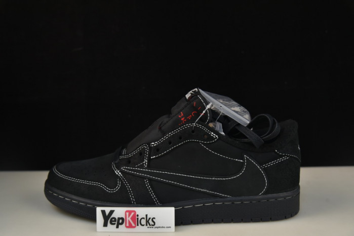 travis scott x air jordan 1 low “black phantom” dm7866-100