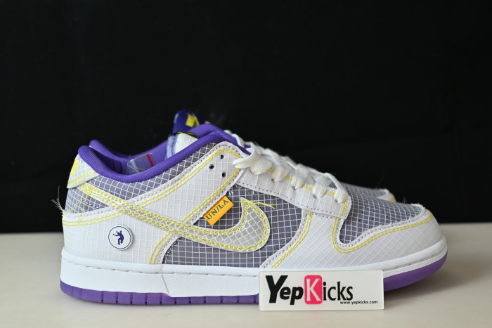nike dunk low union passport pack court purple dj9649-500