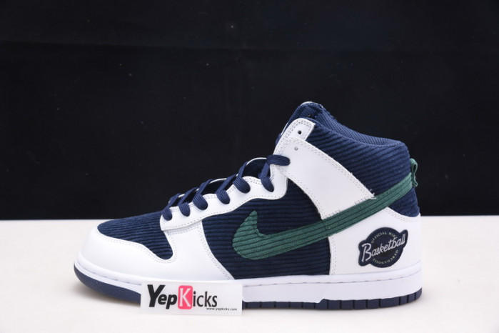 nike dunk high sports specialties white navy dh0953-400