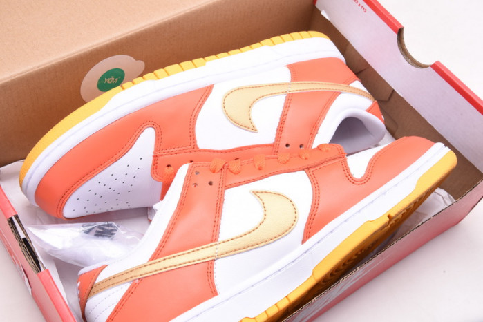 nike dunk low golden orange dq4690-800