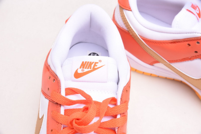 nike dunk low golden orange dq4690-800