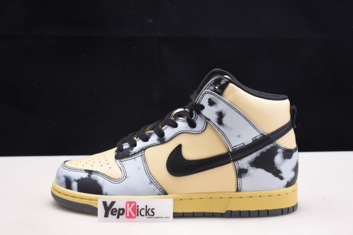 nike dunk high 1985 black acid wash dd9404-700