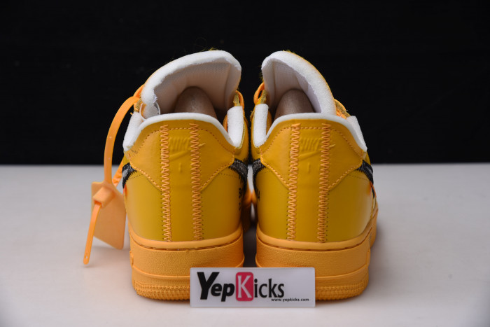 ow x nike air force 1 “university gold” dd1876-700
