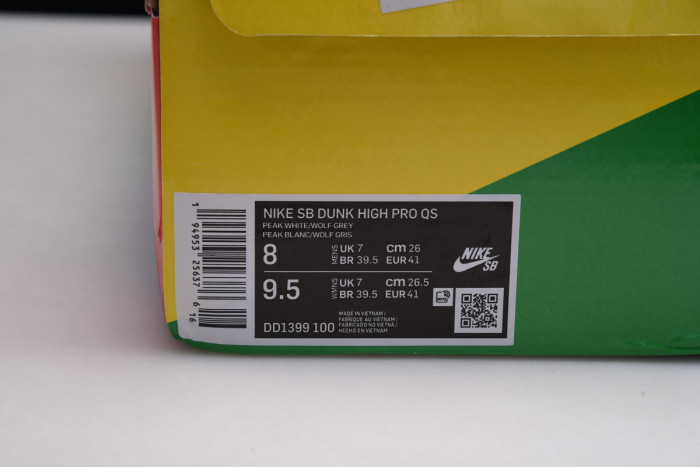 nike dunk high “vast grey” dd1399-100