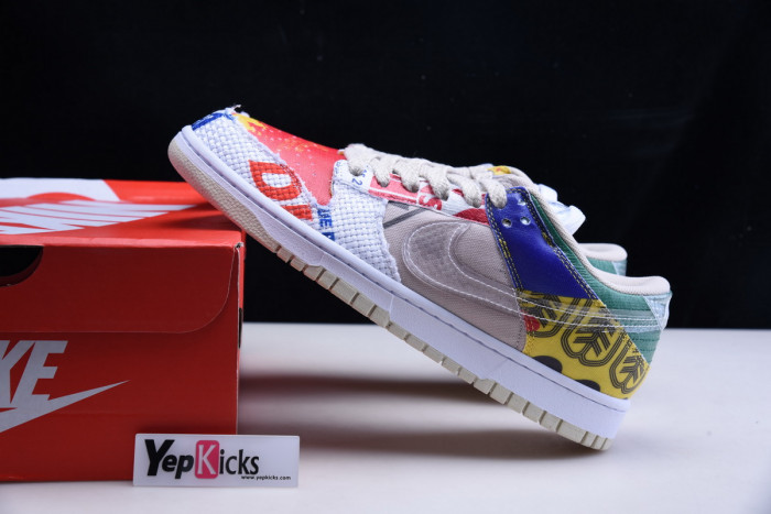 nike dunk low sp “thank you for caring” da6125-900