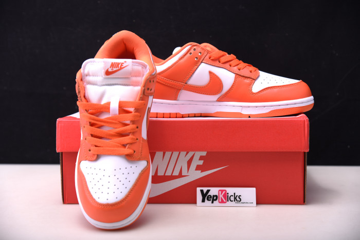 nike dunk low sp syracuse cu1726-101